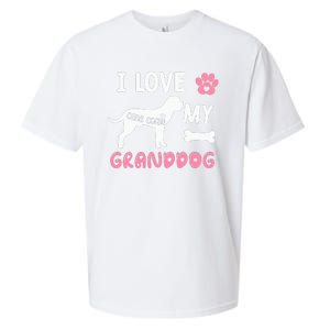 Cane Corso Dog Grandma Gifts Love My Granddog Dog Pet Lover Sueded Cloud Jersey T-Shirt