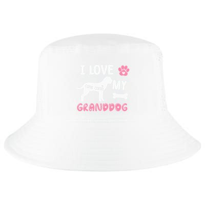 Cane Corso Dog Grandma Gifts Love My Granddog Dog Pet Lover Cool Comfort Performance Bucket Hat