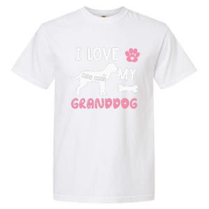 Cane Corso Dog Grandma Gifts Love My Granddog Dog Pet Lover Garment-Dyed Heavyweight T-Shirt