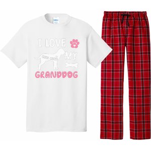 Cane Corso Dog Grandma Gifts Love My Granddog Dog Pet Lover Pajama Set