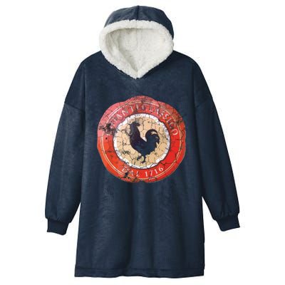 Chianti Classico Emblem Italian Red Wine Label Hooded Wearable Blanket