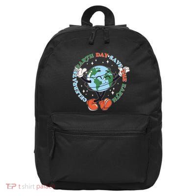 Cute Celebrate Earth Day Save The Earth 16 in Basic Backpack