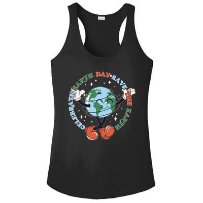 Cute Celebrate Earth Day Save The Earth Ladies PosiCharge Competitor Racerback Tank