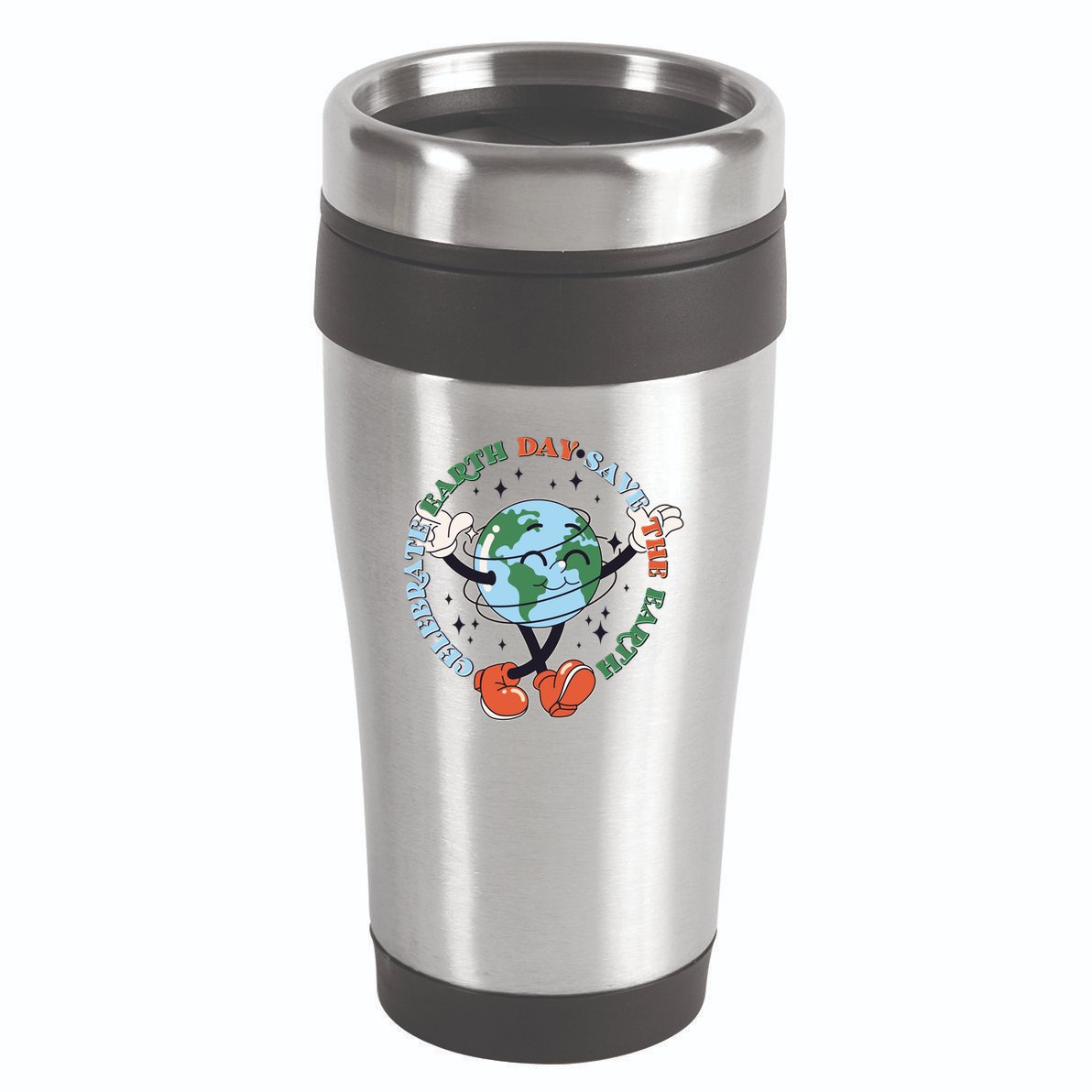 Cute Celebrate Earth Day Save The Earth 16oz Travel Tumbler