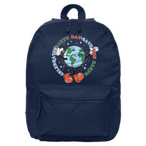 Cute Celebrate Earth Day Save The Earth 16 in Basic Backpack