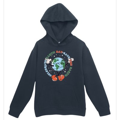 Cute Celebrate Earth Day Save The Earth Urban Pullover Hoodie