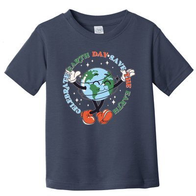 Cute Celebrate Earth Day Save The Earth Toddler T-Shirt