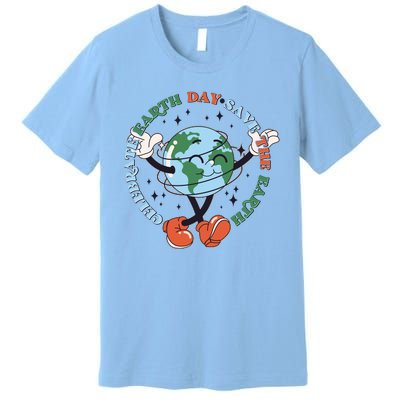 Cute Celebrate Earth Day Save The Earth Premium T-Shirt