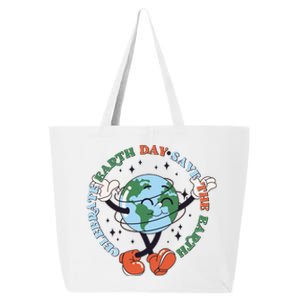 Cute Celebrate Earth Day Save The Earth 25L Jumbo Tote