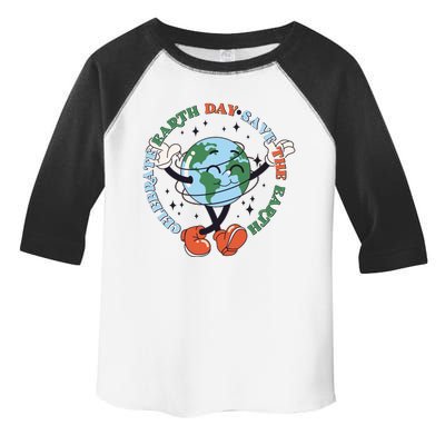 Cute Celebrate Earth Day Save The Earth Toddler Fine Jersey T-Shirt