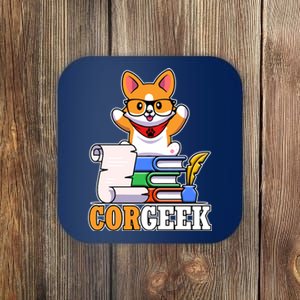 CORGEEK Cute Educated Corgi Coaster