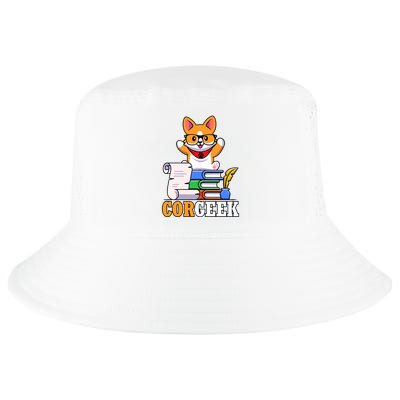 CORGEEK Cute Educated Corgi Cool Comfort Performance Bucket Hat