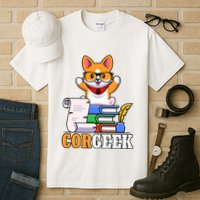 CORGEEK Cute Educated Corgi Tall T-Shirt