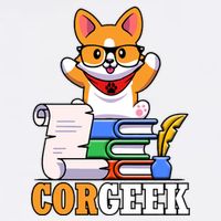 CORGEEK Cute Educated Corgi Baby Bodysuit