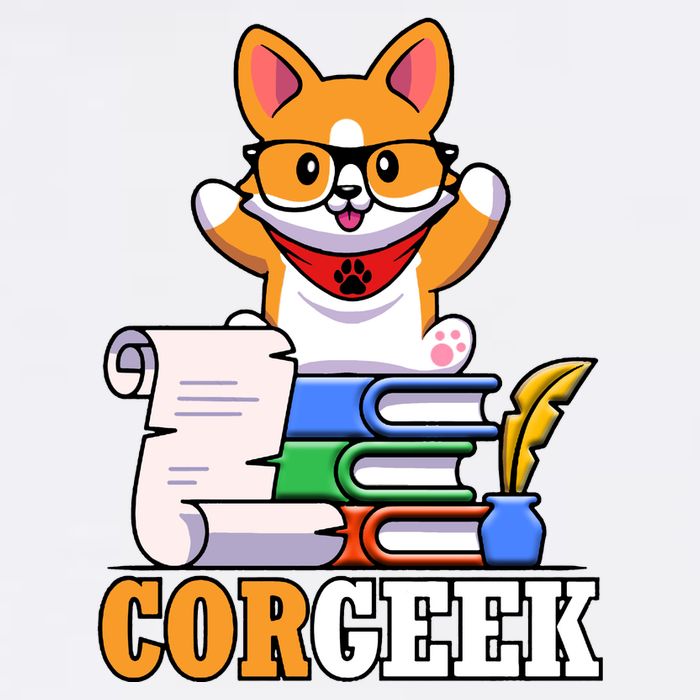 CORGEEK Cute Educated Corgi Baby Bodysuit