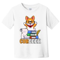 CORGEEK Cute Educated Corgi Toddler T-Shirt