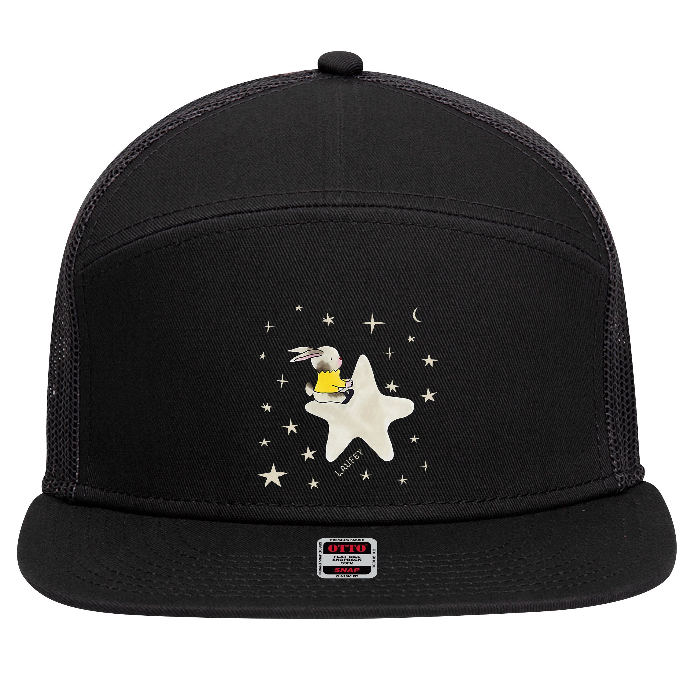 Celestial 7 Panel Mesh Trucker Snapback Hat