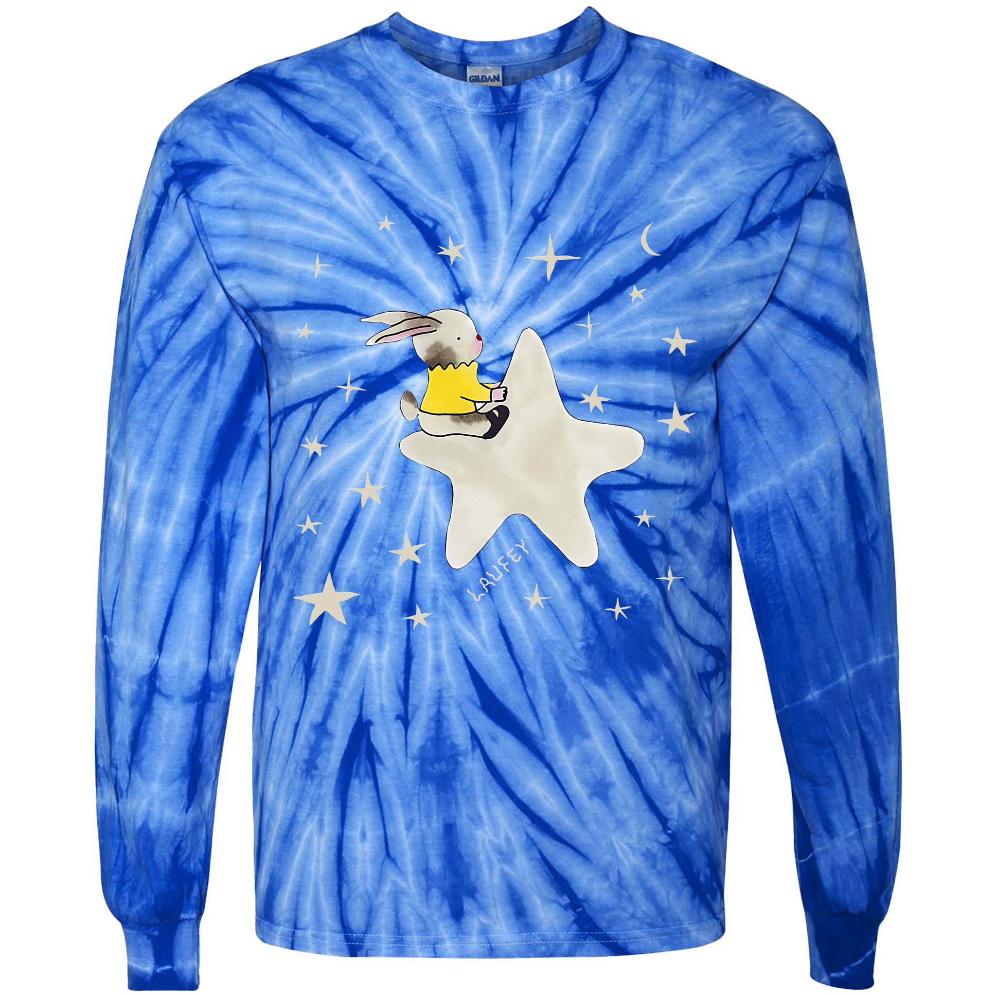 Celestial Tie-Dye Long Sleeve Shirt