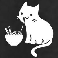 Cute Cat Eating Ramen Adult Drive Performance Visor