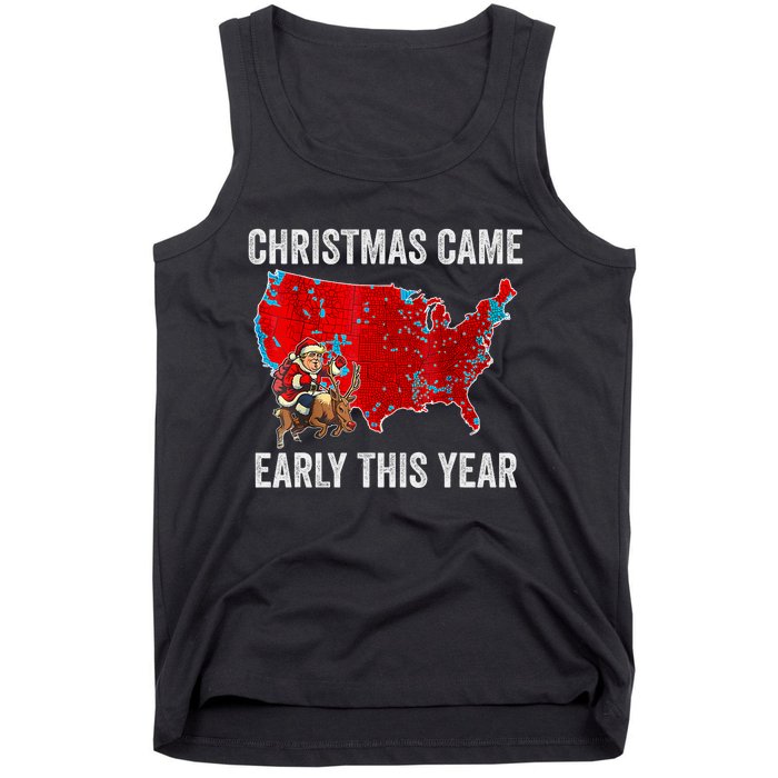 Christmas Came Early This Year Electoral Map Tank Top