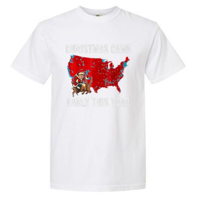 Christmas Came Early This Year Electoral Map Garment-Dyed Heavyweight T-Shirt