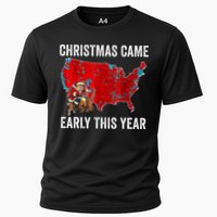 Christmas Came Early This Year Electoral Map Cooling Performance Crew T-Shirt