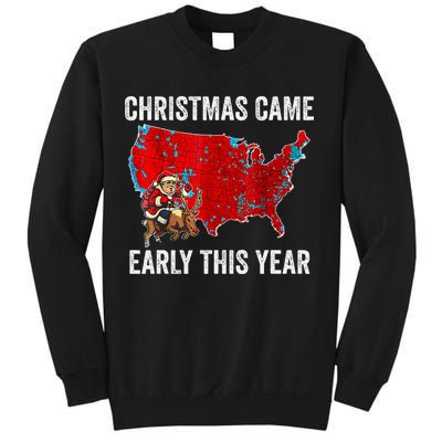 Christmas Came Early This Year Electoral Map Sweatshirt