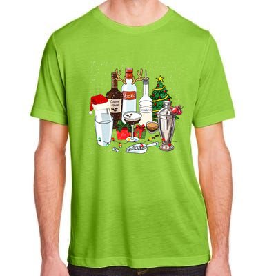 Christmas Cocktail Espresso Martini Ing Party Bartender Gift Adult ChromaSoft Performance T-Shirt