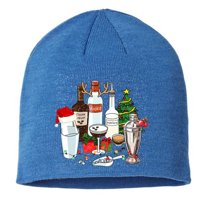 Christmas Cocktail Espresso Martini Ing Party Bartender Gift Sustainable Beanie