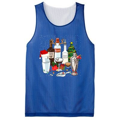 Christmas Cocktail Espresso Martini Ing Party Bartender Gift Mesh Reversible Basketball Jersey Tank