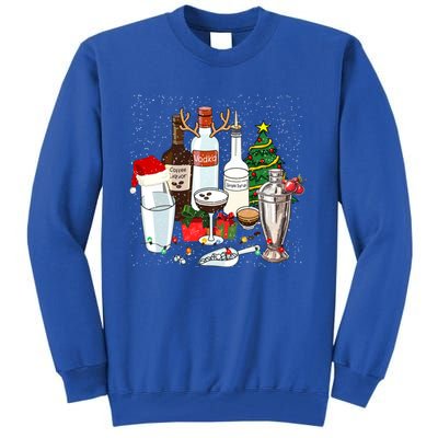 Christmas Cocktail Espresso Martini Ing Party Bartender Gift Tall Sweatshirt