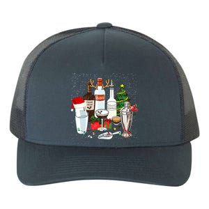 Christmas Cocktail Espresso Martini Ing Party Bartender Gift Yupoong Adult 5-Panel Trucker Hat