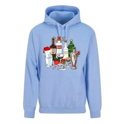 Christmas Cocktail Espresso Martini Ing Party Bartender Gift Unisex Surf Hoodie