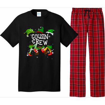 Cousin Crew Elf Matching Group Christmas Family Pajama Pajama Set