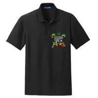 Cousin Crew Elf Matching Group Christmas Family Pajama Dry Zone Grid Polo