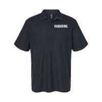 Ceasefire Softstyle Adult Sport Polo