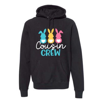 Cousin Crew Easter Day Easter Family Premium Hoodie