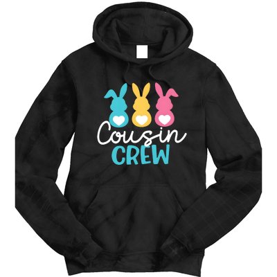 Cousin Crew Easter Day Easter Family Tie Dye Hoodie