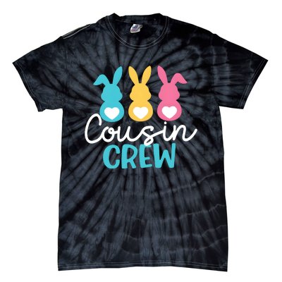 Cousin Crew Easter Day Easter Family Tie-Dye T-Shirt