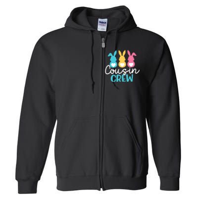 Cousin Crew Easter Day Easter Family Full Zip Hoodie