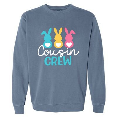 Cousin Crew Easter Day Easter Family Garment-Dyed Sweatshirt