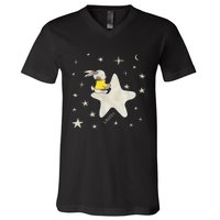 Celestial V-Neck T-Shirt