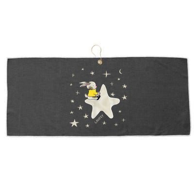 Celestial Large Microfiber Waffle Golf Towel