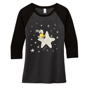 Celestial Women's Tri-Blend 3/4-Sleeve Raglan Shirt