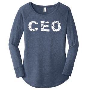 CEO Women's Perfect Tri Tunic Long Sleeve Shirt