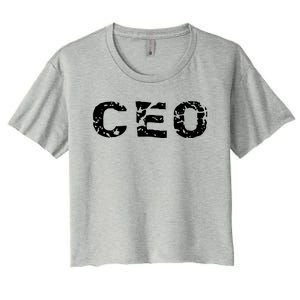 CEO Women's Crop Top Tee