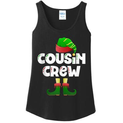 Cousin Crew Elf Cousin Best Cousin Christmas Elf Crew Tank Top Ladies Essential Tank