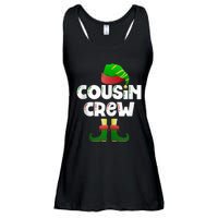 Cousin Crew Elf Cousin Best Cousin Christmas Elf Crew Tank Top Ladies Essential Flowy Tank