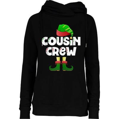 Cousin Crew Elf Cousin Best Cousin Christmas Elf Crew Tank Top Womens Funnel Neck Pullover Hood