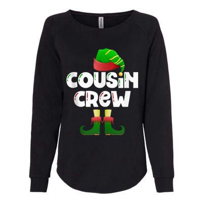 Cousin Crew Elf Cousin Best Cousin Christmas Elf Crew Tank Top Womens California Wash Sweatshirt